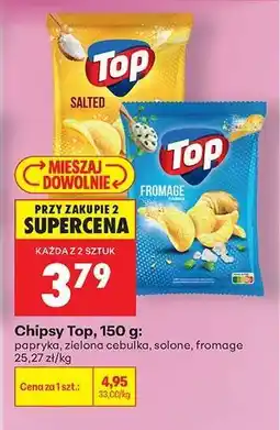 Biedronka Chipsy Top, 150 g oferta