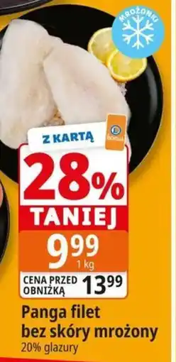 E.Leclerc Panga filet bez skóry mrożony oferta
