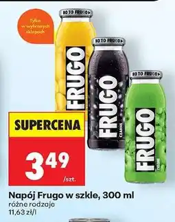 Biedronka Napój Frugo w szkle, 300 ml oferta