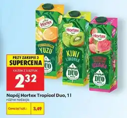 Biedronka Napój Hortex Tropical Duo, 1 l oferta