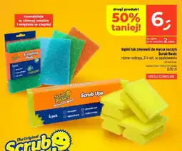 Dealz Gąbki lub zmywaki do mycia naczyń Scrub Basic oferta