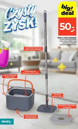 Dealz Wiadro z mopem obrotowym oferta