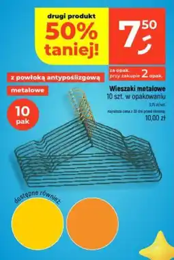 Dealz Wieszaki metalowe oferta