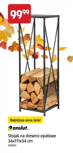 Jula Stojak na drewno Anslut oferta