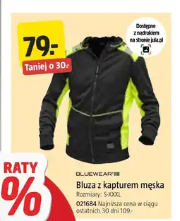 Jula Bluza z kapturem Bluewear oferta