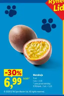 Lidl Marakuja Rynek Lidla 3-pak oferta