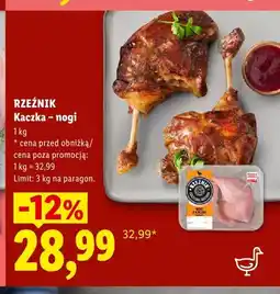 Lidl Nogi z kaczki Rzeźnik oferta