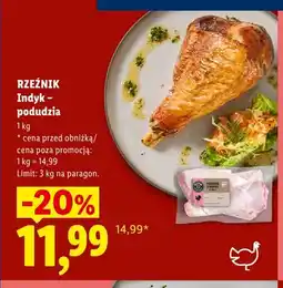Lidl Podudzia z indyka Rzeźnik oferta