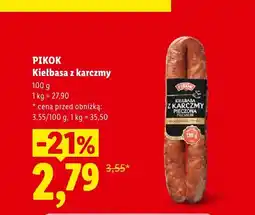 Lidl Kiełbasa z karczmy pieczona Pikok oferta