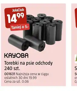 Jula Torebki na psie odchody Kayoba oferta