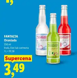 Lidl Oranżada Fantazja biała oferta