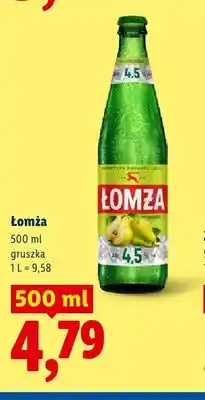 Lidl Piwo Łomża Gruszka oferta