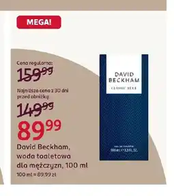 Rossmann Woda toaletowa dla mężczyzn David Beckham oferta