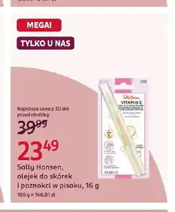 Rossmann Olejek do skórek i paznokci w pisaku Sally Hansen oferta
