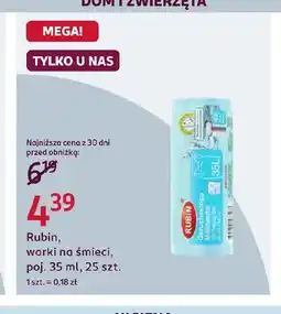 Rossmann Worki na śmieci 35 l Rubin oferta