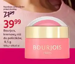 Rossmann Kremowy róż do policzków Bourjois oferta