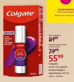 Rossmann Serum do zębów wzmacniające wybielanie Colgate oferta