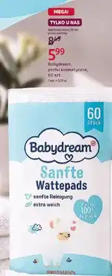 Rossmann Płatki kosmetyczne Babydream oferta