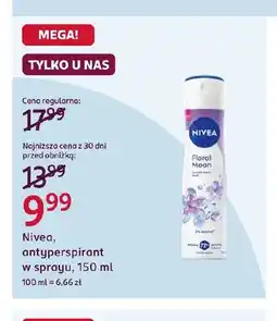 Rossmann Antyperspirant w sprayu Nivea oferta