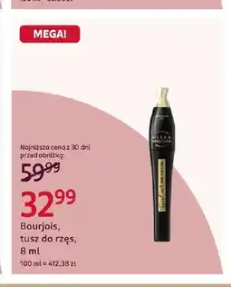 Rossmann Tusz do rzęs Bourjois oferta