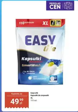 Dino Kapsułki do zmywarki Easy Life SmartWash XL 110-pak oferta