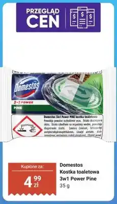 Dino Kostka toaletowa Domestos 3w1 Power Pine oferta