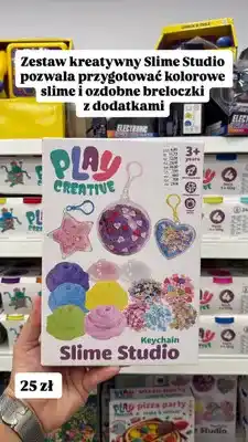 Pepco Zestaw kreatywny Play Creative Keychain Slime Studio oferta