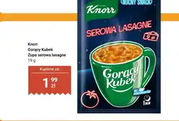 Dino Zupa Knorr Gorący Kubek serowa lasagne oferta
