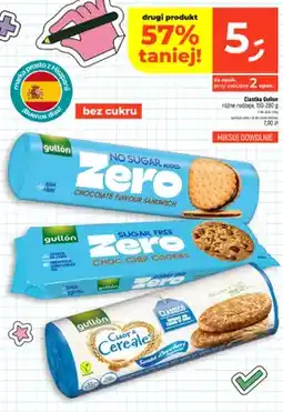 Dealz Ciastka Gullón Zero Chocolate Flavour Sandwich bez cukru oferta