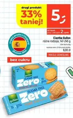 Dealz Ciastka Gullón Sugar Free Zero Digestive Biscuits bez cukru oferta
