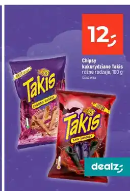 Dealz Chipsy kukurydziane Takis Churro Charge oferta