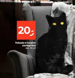 Dealz Poduszka w kształcie czarnego kota oferta