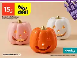 Dealz Świecznik w kształcie dyni oferta