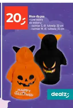 Dealz Bluza dla psa rozmiar M dł. tułowia 35 cm oferta