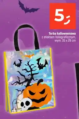 Dealz Torba halloweenowa z efektem holograficznym 35x29 cm oferta