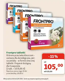 Maxi Zoo Środek na kleszcze Frontpro oferta