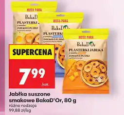 Biedronka Jabłka suszone BakaD'Or oferta