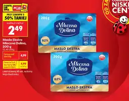 Biedronka Masło Mleczna Dolina oferta