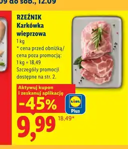 Lidl Karkówka Rzeźnik oferta