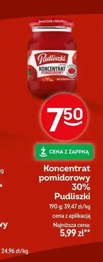 Żabka Koncentrat pomidorowy Pudliszki oferta