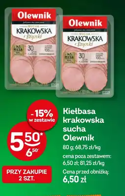Żabka Kiełbasa Olewnik oferta