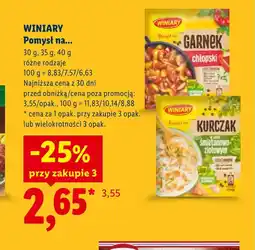 Lidl Pomysł na Winiary oferta