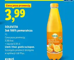 Lidl Sok Solevita oferta