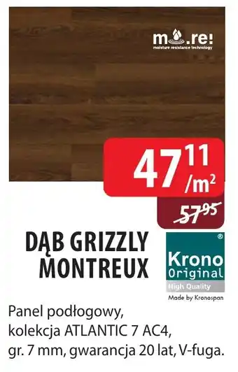 Dab grizzly montreux