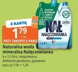 E.Leclerc Naturalna woda mineralna Nałęczowianka oferta