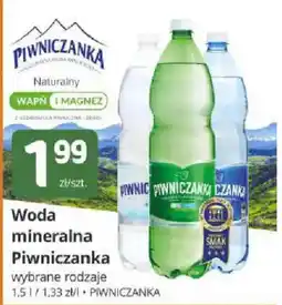 Marketvita Woda mineralna Piwniczanka oferta