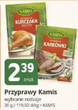 Marketvita Przyprawy Kamis wybrane rodzaje oferta