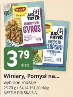 Marketvita Winiary, Pomysł na... wybrane rodzaje oferta