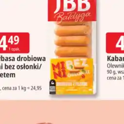 E.Leclerc Kiełbasa drobiowa JBB Mini Bez Ostonki/ Filetem oferta