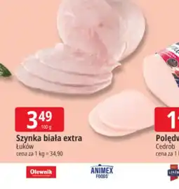 E.Leclerc Szynka biała extra Łuków oferta